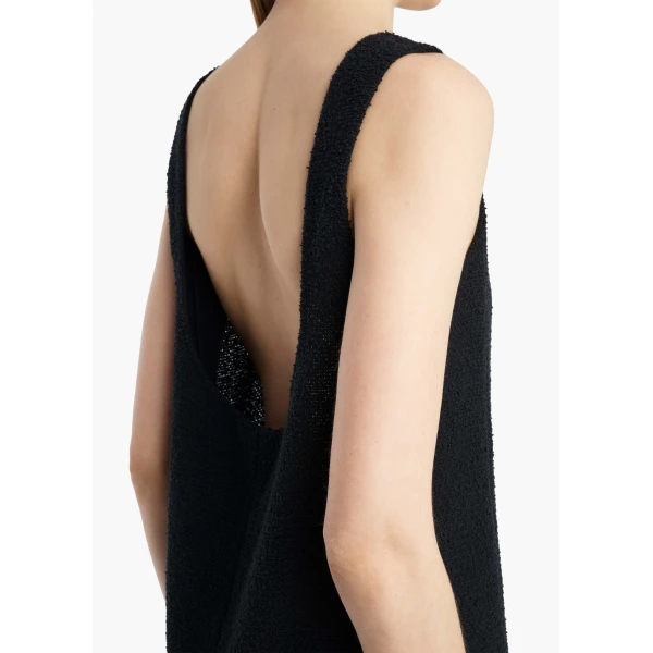Khaite Parker Top in Black, view 6