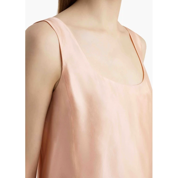 Khaite Parker Top in Light Peach, view 5