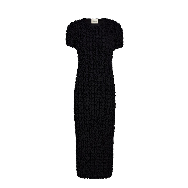 Khaite Perry Dress in Black Silk