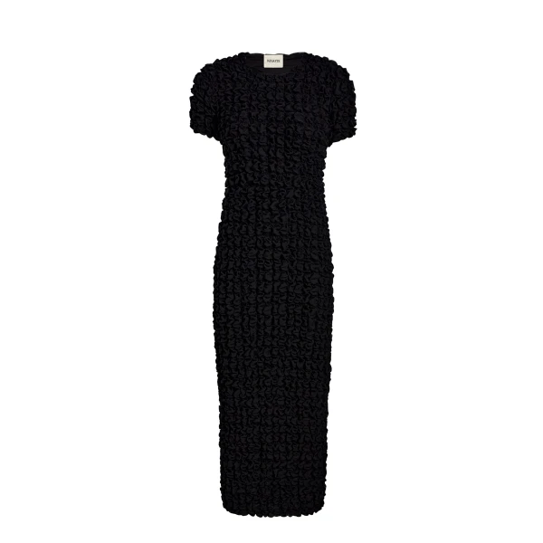 Khaite Perry Dress in Black Silk