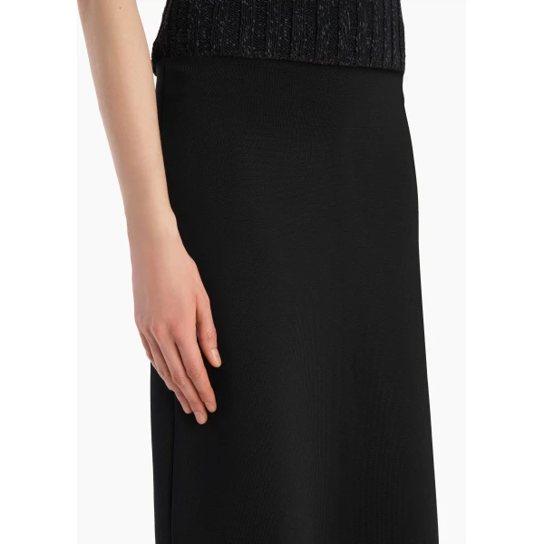 Khaite Petra Skirt in Black, view 5