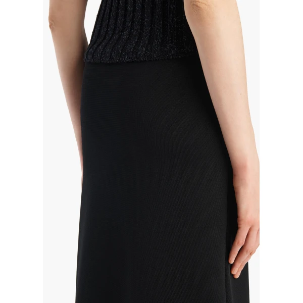 Khaite Petra Skirt in Black, view 6