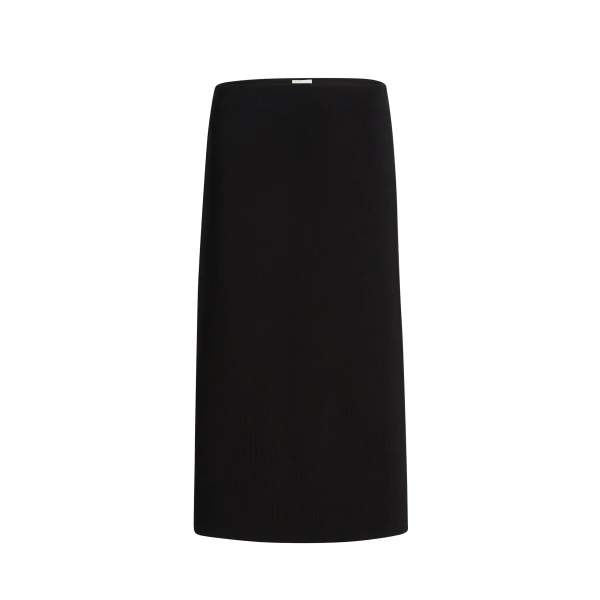 Khaite Petra Skirt in Black