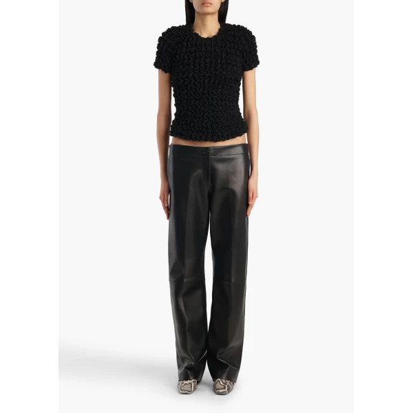Khaite Polly Top in Black, view 2