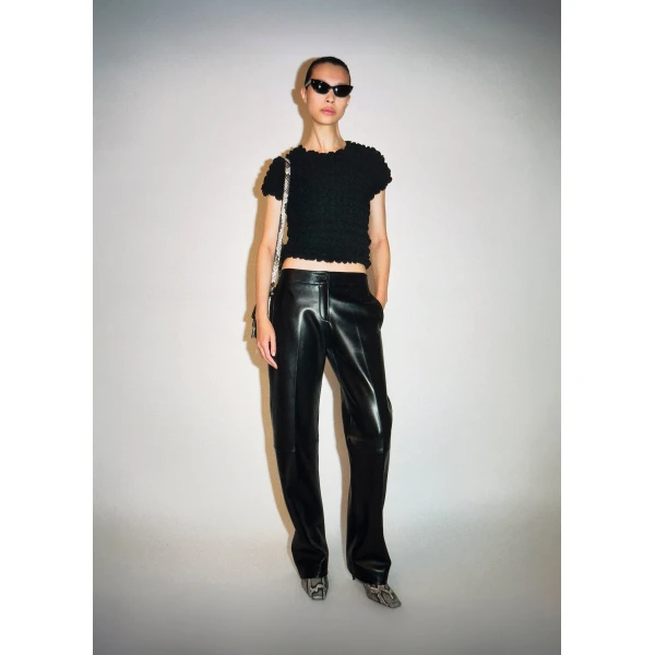 Khaite Polly Top in Black, view 6