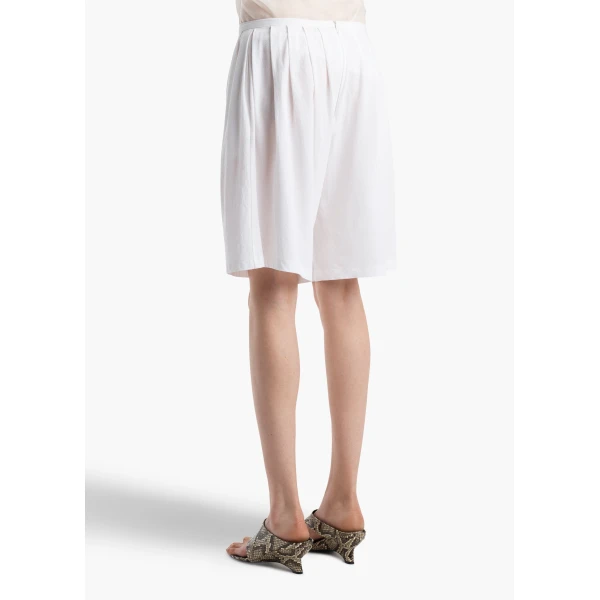 Khaite Poppy Short in White, view 4