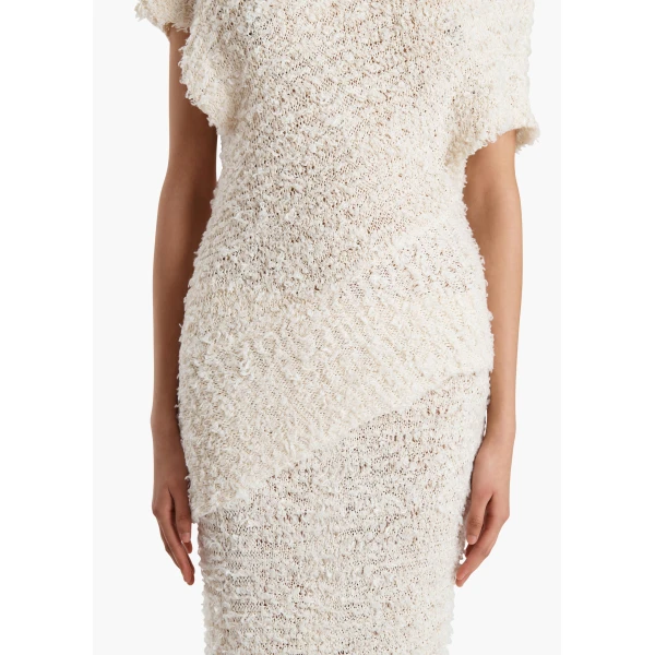 Khaite Rhodes Top in Ivory, view 5