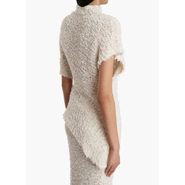 Khaite Rhodes Top in Ivory, view 6