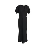 Khaite Ria Dress in Black