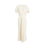 Khaite Ria Dress in Cream