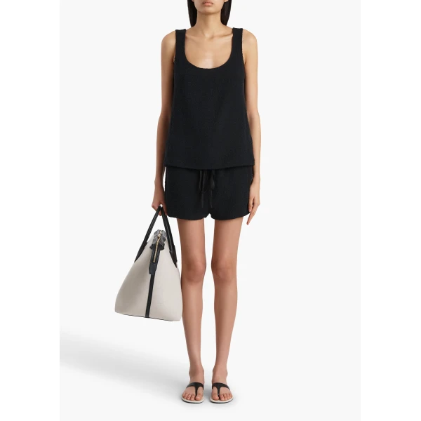 Khaite Robbie Short in Black, view 2