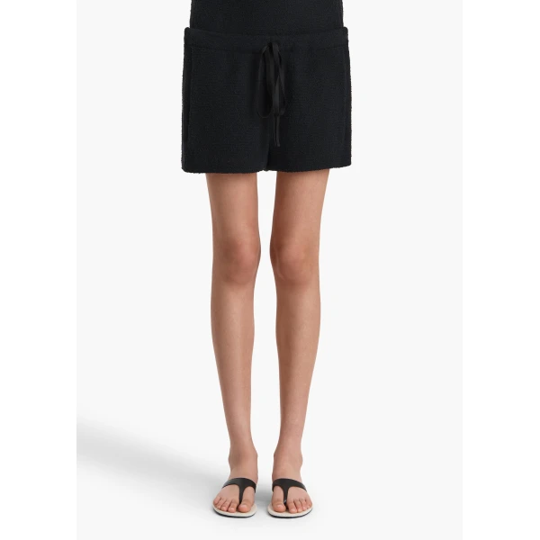 Khaite Robbie Short in Black, view 3