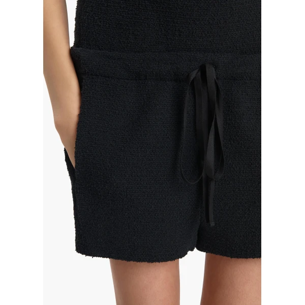 Khaite Robbie Short in Black, view 5
