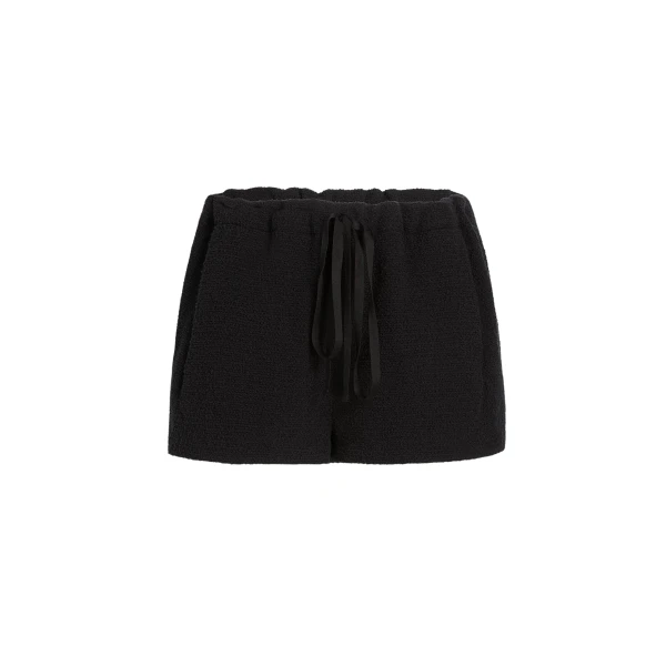 Khaite Robbie Short in Black