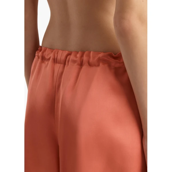 Khaite Robbie Short in Dahlia, view 6
