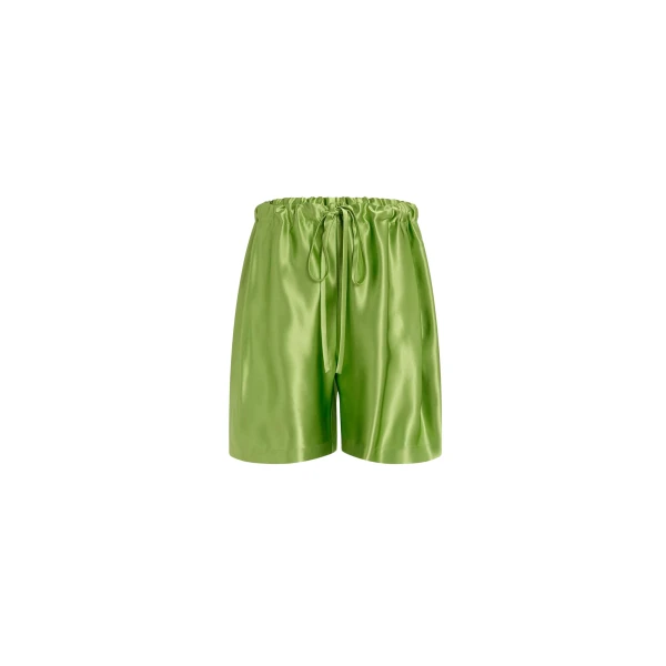Khaite Rohe Short in Absinthe