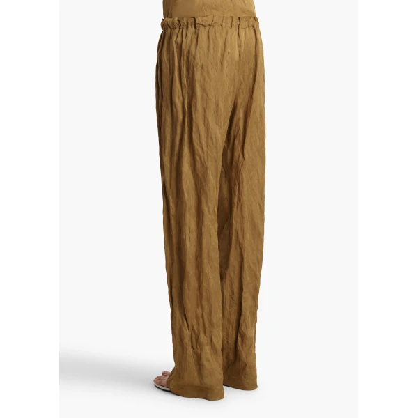 Khaite Rohen Pant in Golden Ochre, view 4