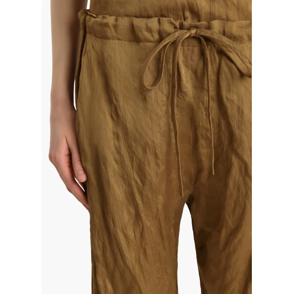 Khaite Rohen Pant in Golden Ochre, view 5