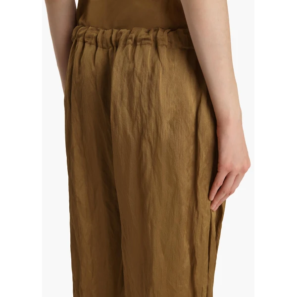 Khaite Rohen Pant in Golden Ochre, view 6
