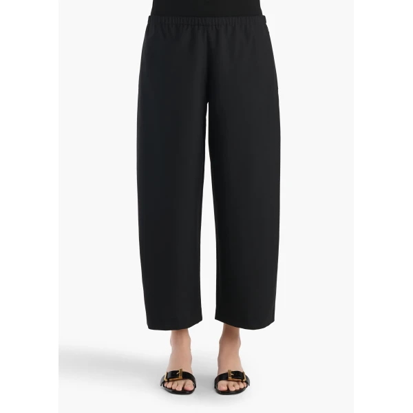 Khaite Roma Pant in Black Wool, view 3