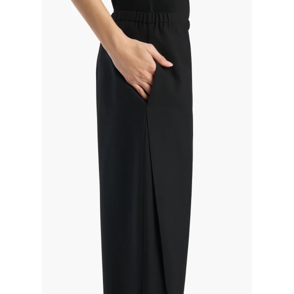 Khaite Roma Pant in Black Wool, view 5