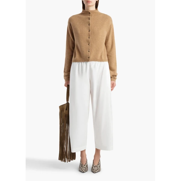 Khaite Roma Pant in Chalk, view 2
