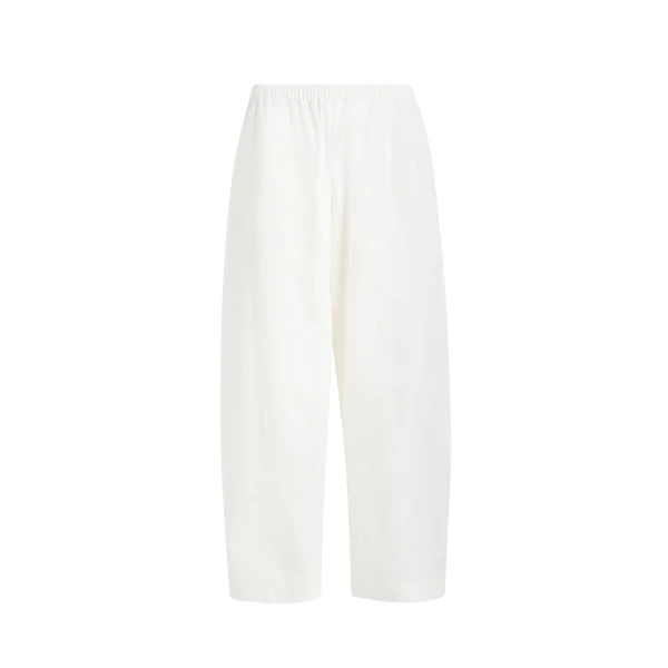 Khaite Roma Pant in Chalk