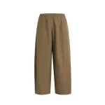 Khaite Roma Pant in Dark Olive