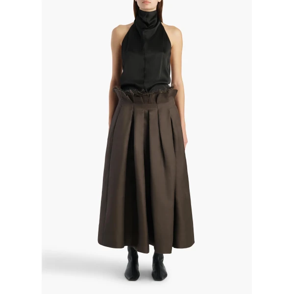 Khaite Rone Top in Black, view 2