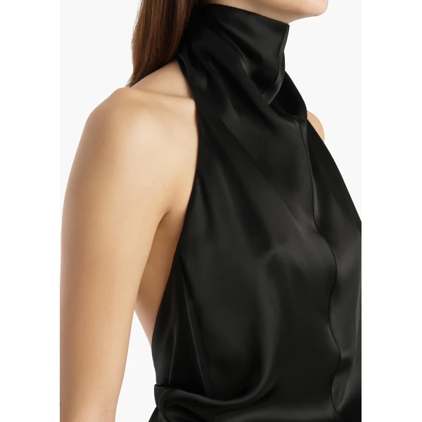 Khaite Rone Top in Black, view 5
