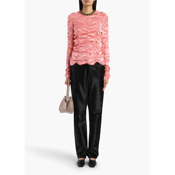 Khaite Rory Top in Azalea, view 2