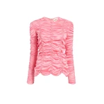 Khaite Rory Top in Azalea