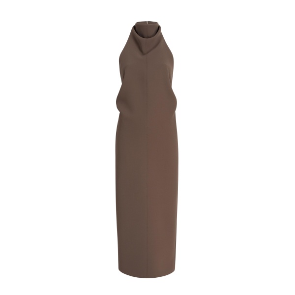 Khaite Roxanne Dress in Clove
