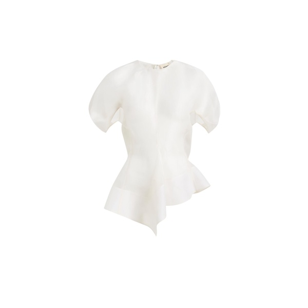 Khaite Rumi Top in Chalk