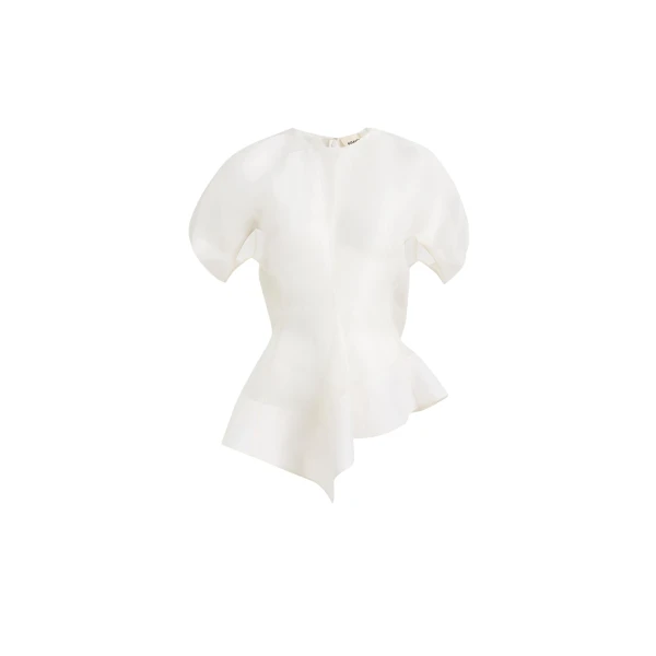 Khaite Rumi Top in Chalk