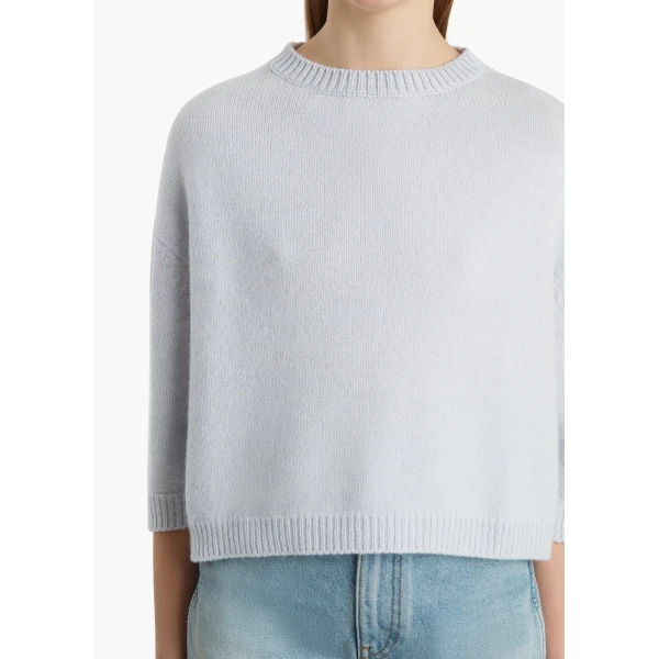 Khaite Sabina Sweater in Ice Blue, view 5
