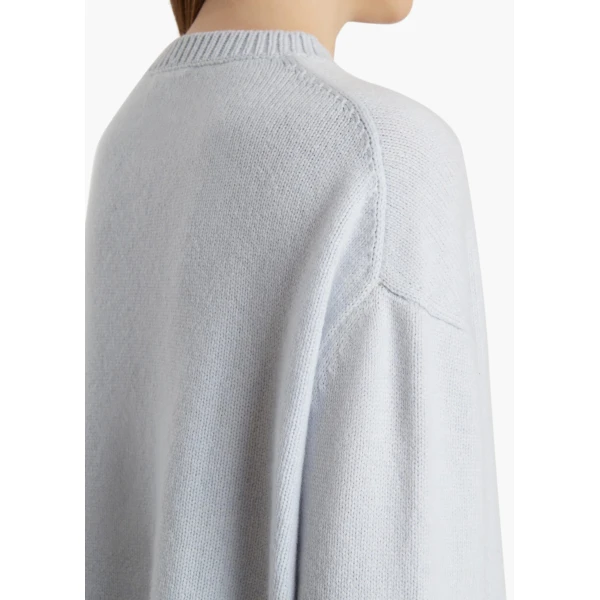 Khaite Sabina Sweater in Ice Blue, view 6