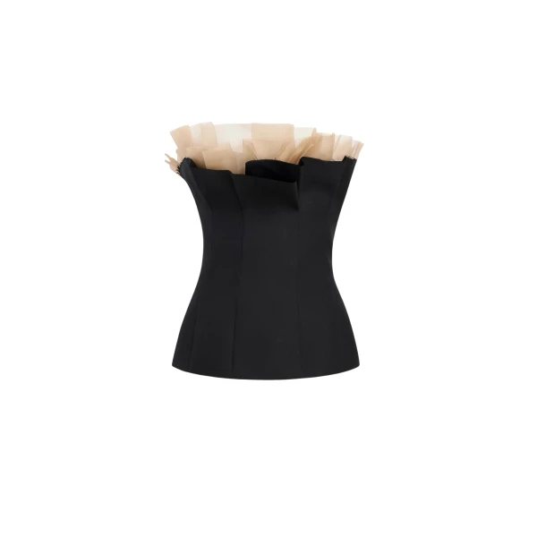 Khaite Sal Top in Black