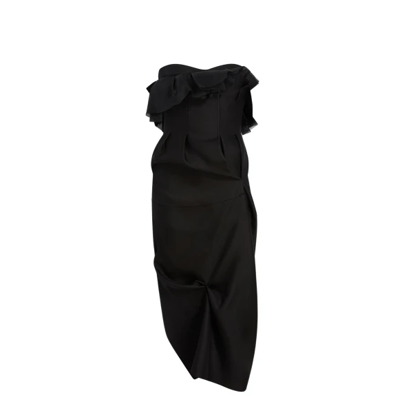 Khaite Salm Dress in Black