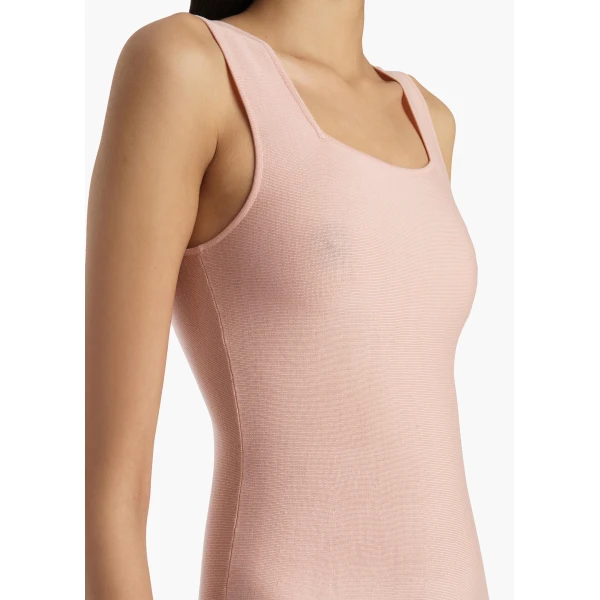 Khaite Seberg Dress in Dusty Rose, view 4