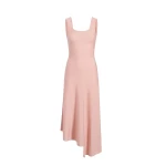 Khaite Seberg Dress in Dusty Rose