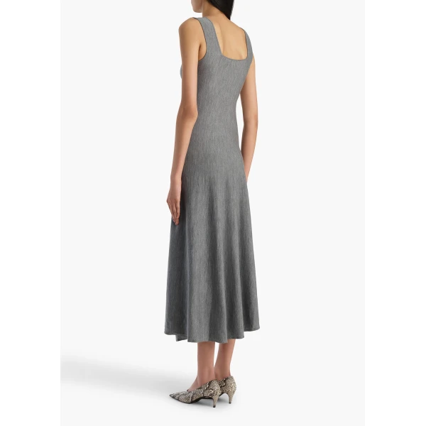 Khaite Seberg Dress in Sterling, view 3