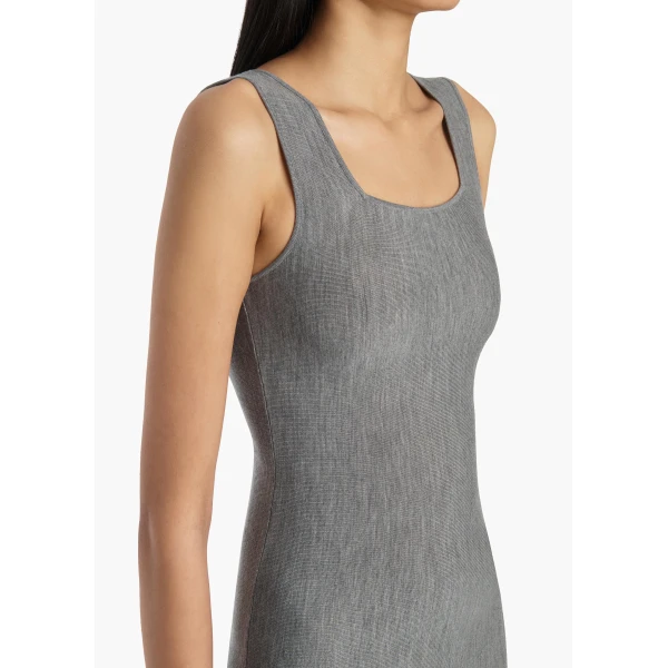 Khaite Seberg Dress in Sterling, view 4