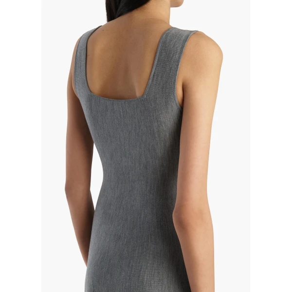 Khaite Seberg Dress in Sterling, view 5