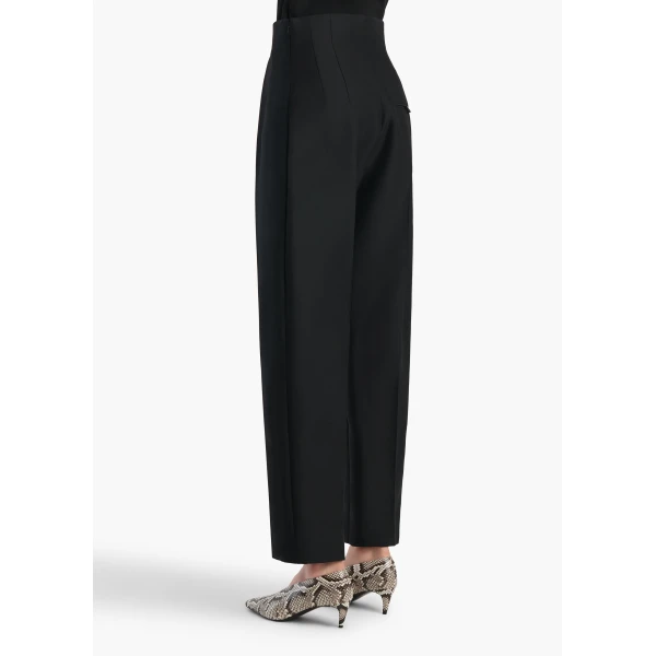 Khaite Somera Pant in Black, view 4