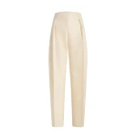Khaite Somera Pant in Ivory Glow