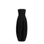 Khaite Stela Dress in Black