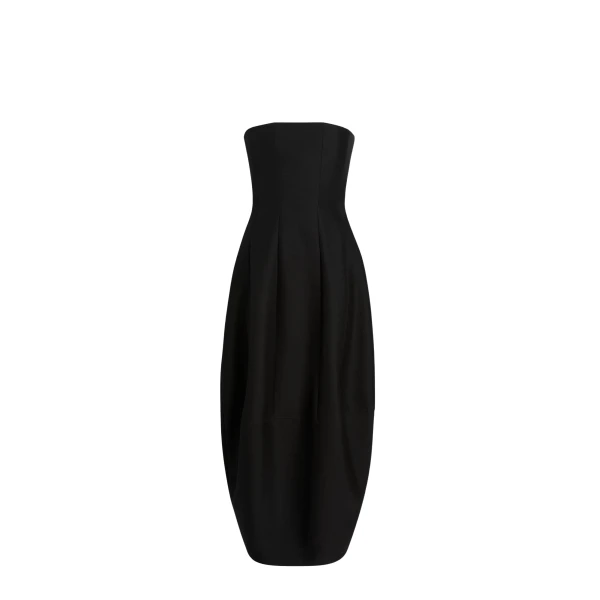 Khaite Stela Dress in Black