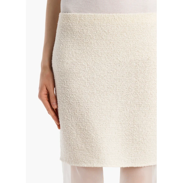 Khaite Sybil Skirt in Natural, view 5