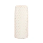 Khaite Syndi Skirt in Soft Pink